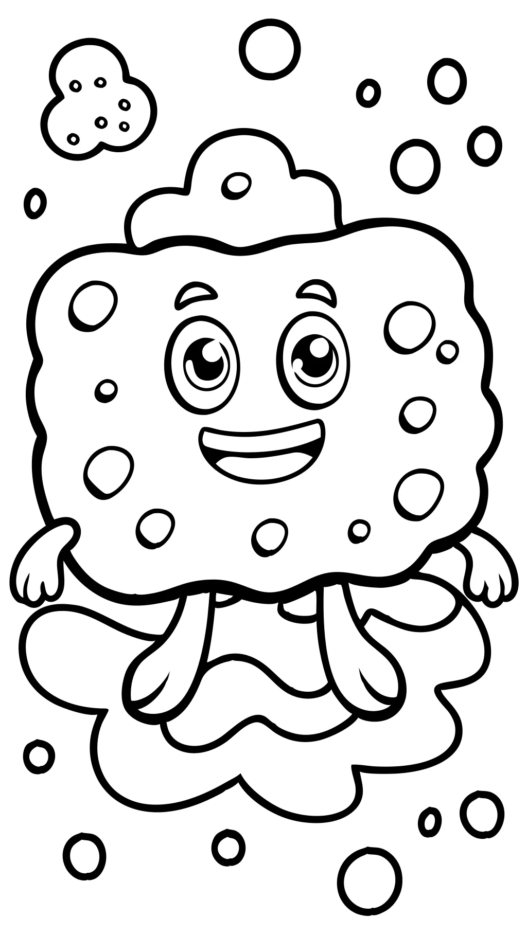 sponge coloring pages